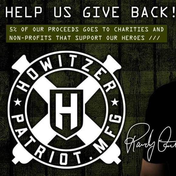 Howitzer Style Men's T-Shirt Slither Military Grunt MFG - Picture 8 of 8